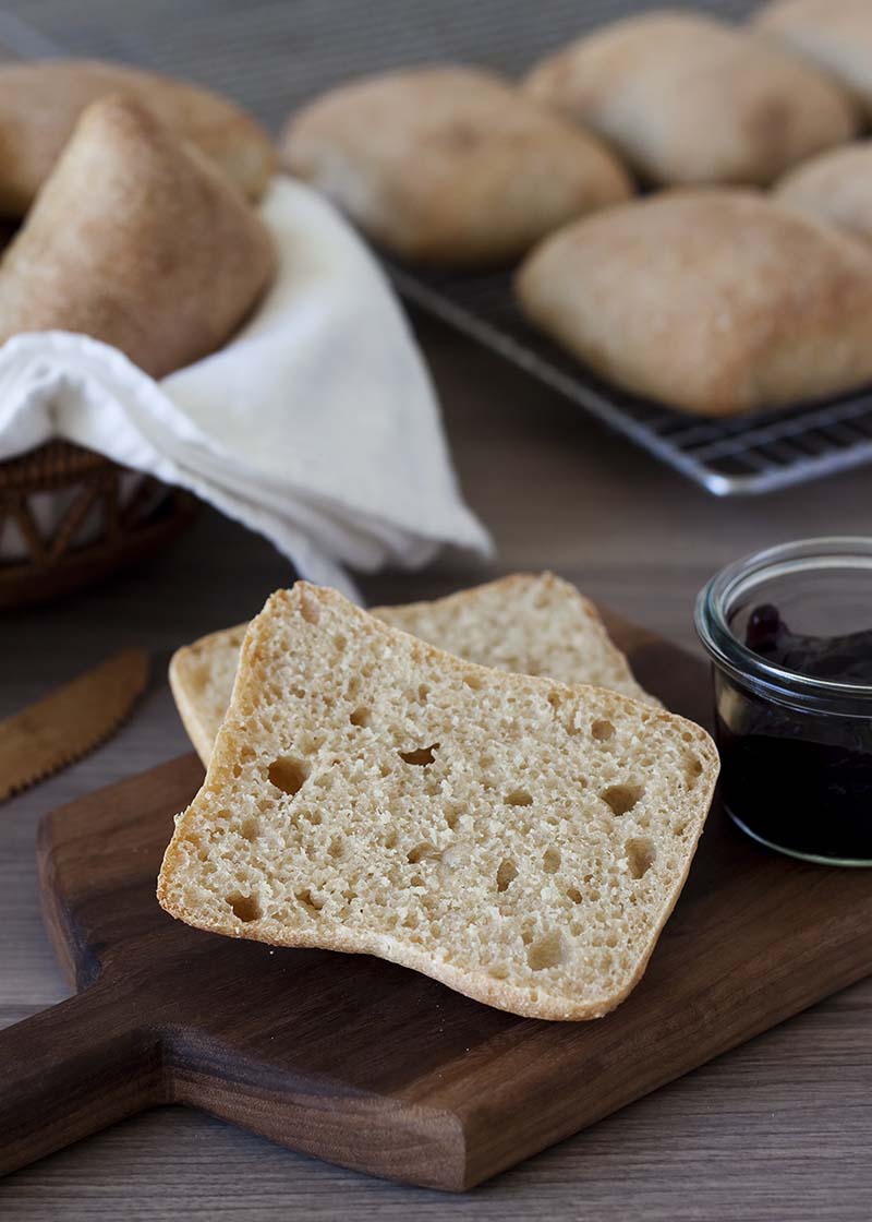 Whole Wheat Torta Rolls