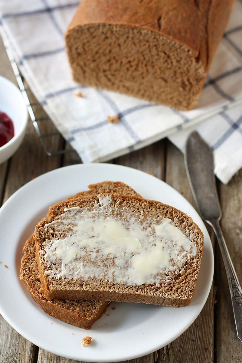 100% Whole Wheat Bread