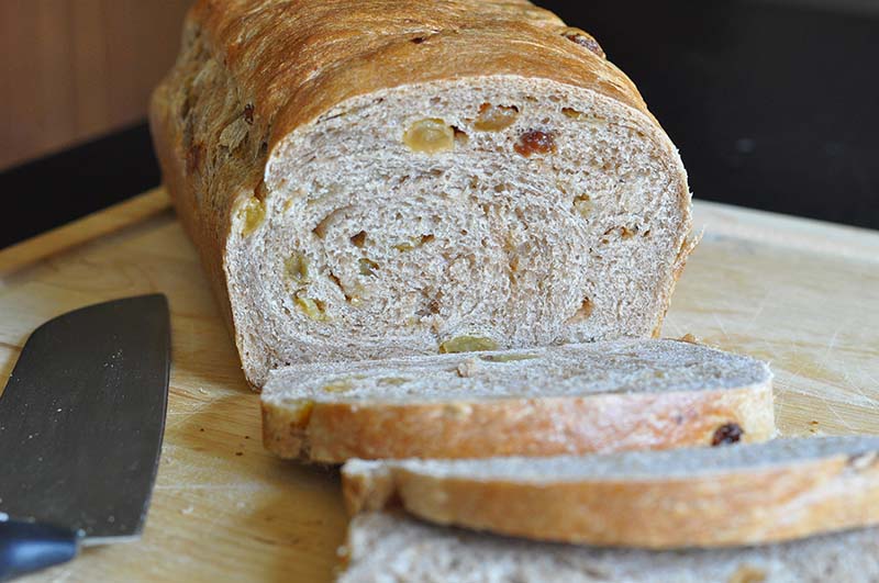 Apple Cinnamon Raisin Bread