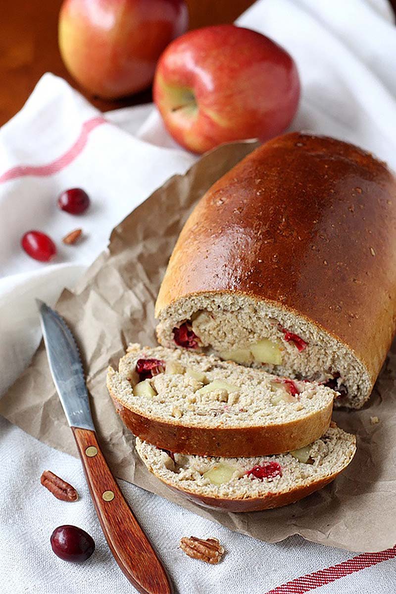 Apple Cranberry Bread