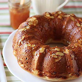 Apricot-Glazed Coffee Cake - Red Star® Yeast