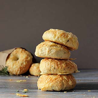 Asiago Cheese and Rosemary Bagels | Red Star® Yeast