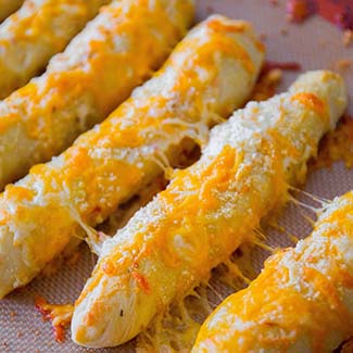 Cheesy Garlic Breadsticks - Red Star® Yeast