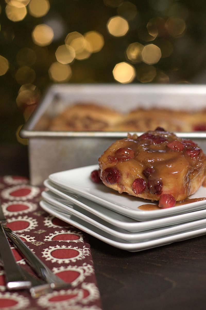 Cranberry Sticky Buns