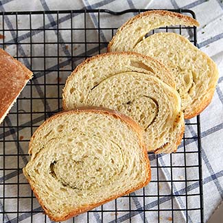 Garlic and Herb Swirl Bread - Red Star® Yeast