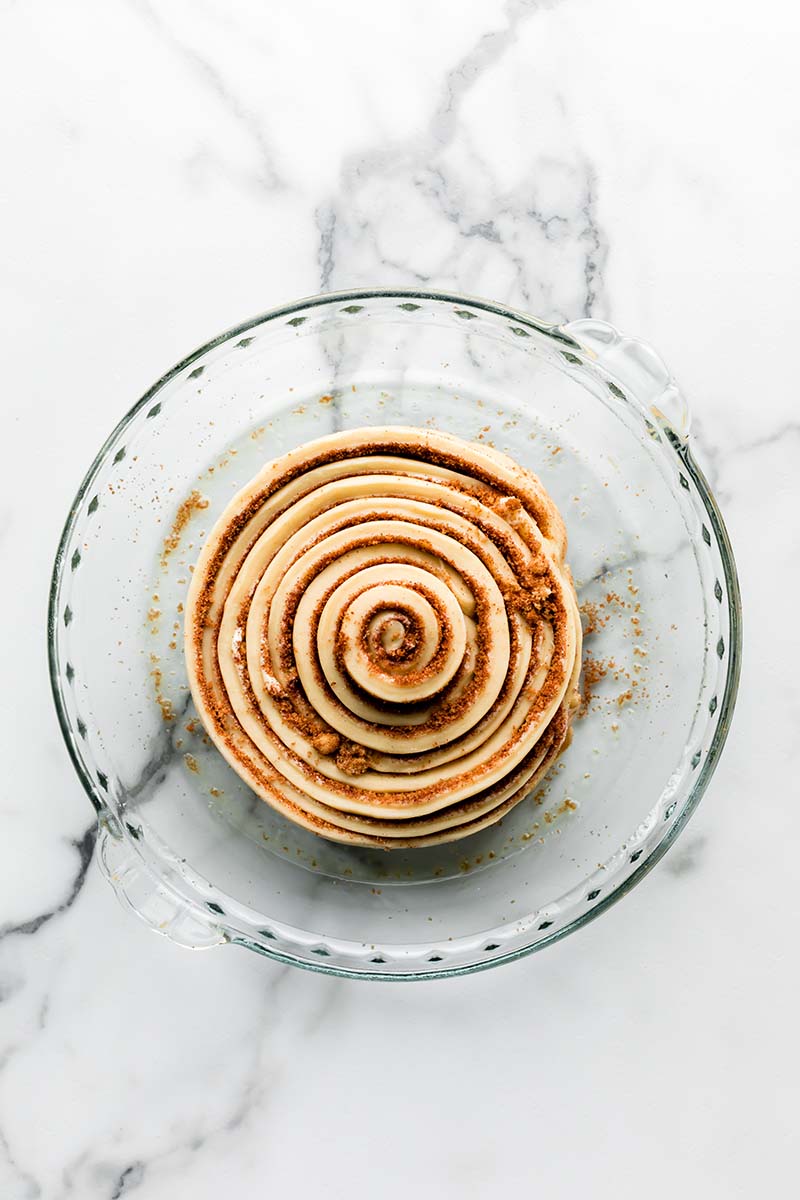 Giant Cinnamon Roll Cake 