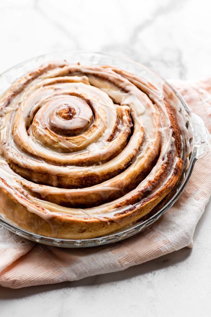 Giant Cinnamon Roll Cake Recipe Red Star Yeast