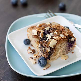 Gluten Free Blueberry Coffee Cake - Red Star® Yeast