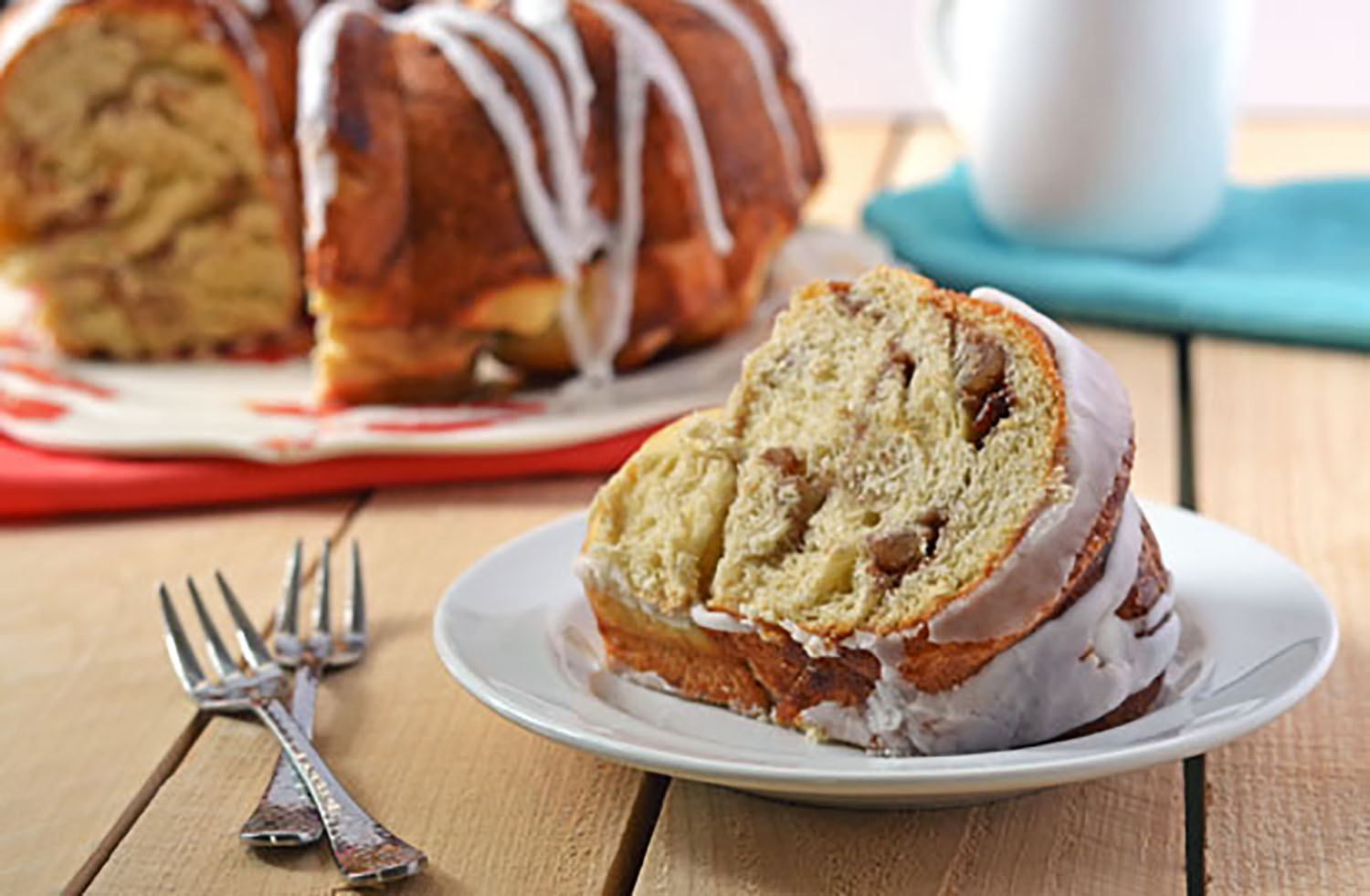 Honey Swirled Coffee Cake