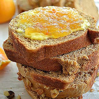 Bread Machine Orange Walnut Bread - Red Star® Yeast