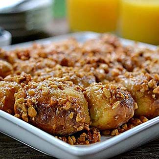 No Knead Peanut Butter Buns - Red Star® Yeast