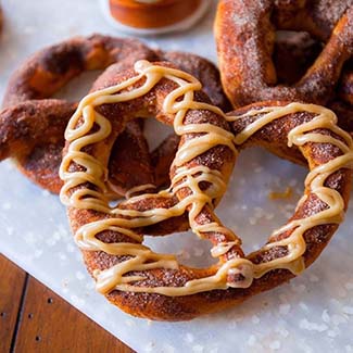Pumpkin Praline Soft Pretzels - Red Star® Yeast