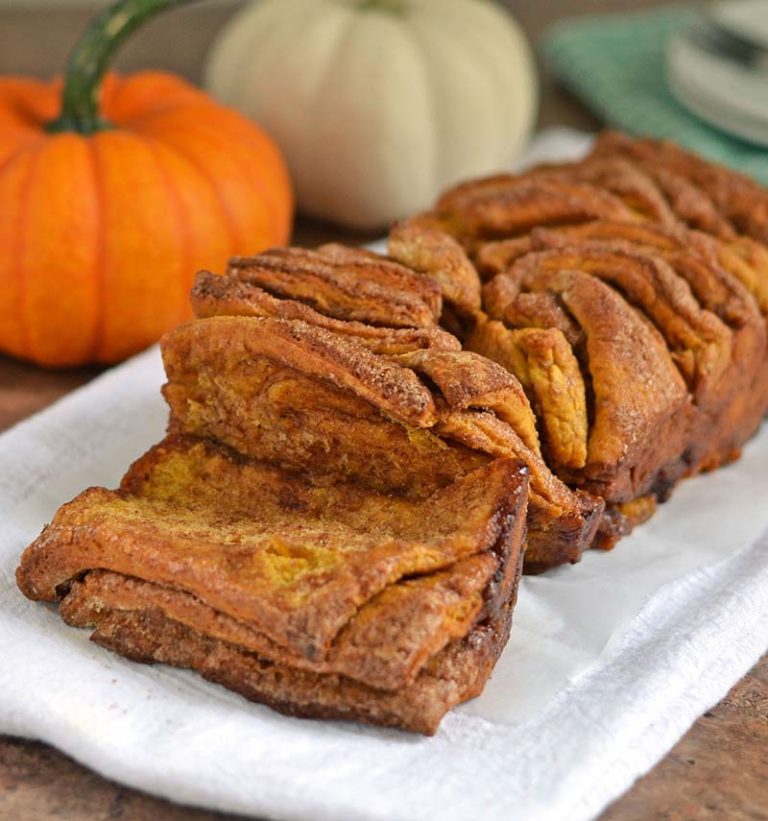 Pumpkin Pull-Apart Bread