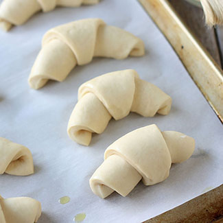 Quick and Easy Crescent Rolls