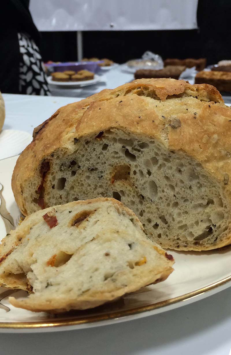 Savory Crusty Rustic Bread