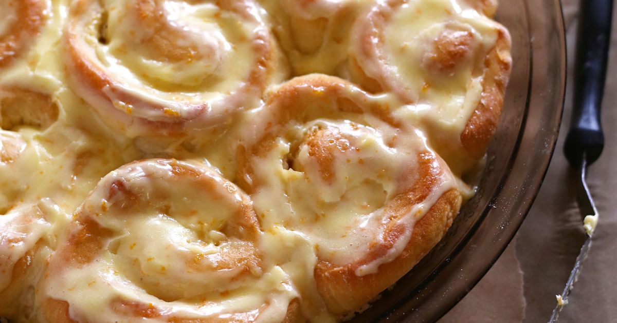 Speedy Orange Rolls - Red Star® Yeast