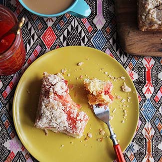 Strawberry Coffee Cake