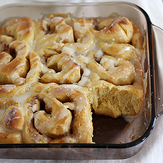 Sweet Potato Marshmallow Cinnamon Rolls - Red Star® Yeast
