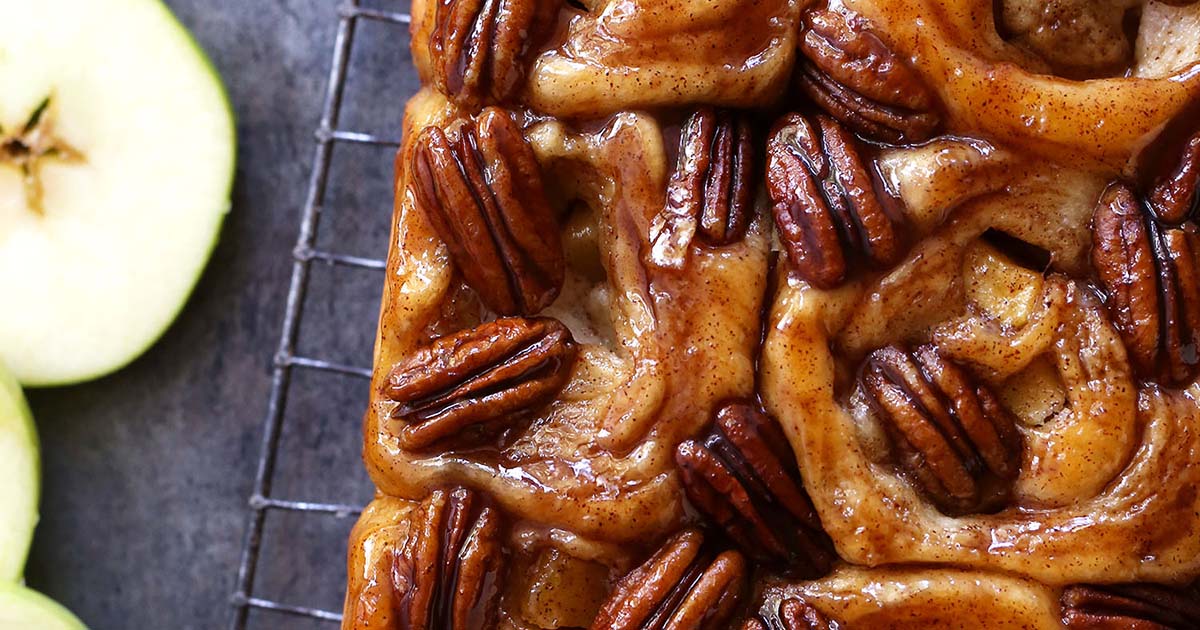 Apple Honey Pecan Sticky Buns | Red Star® Yeast
