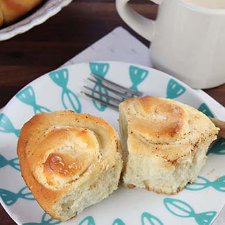 Cream Cheese Filled Brioche Sweet Rolls - Red Star® Yeast