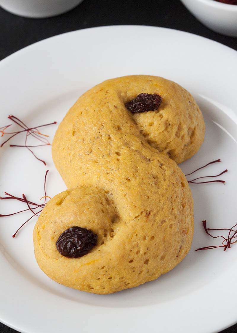 Whole Wheat St Lucia Saffron Buns