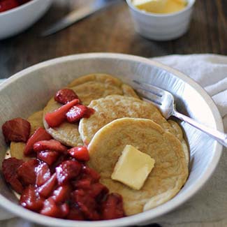 Gluten Free Overnight Yeast Pancakes Recipe