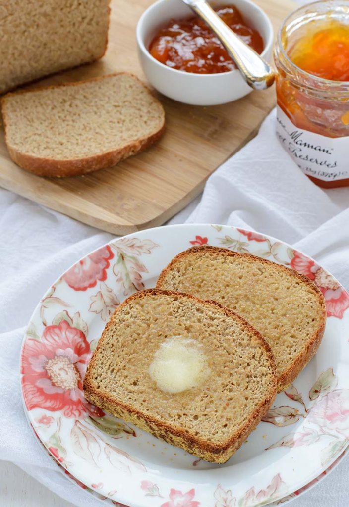 Whole Wheat English Muffin Bread Red Star® Yeast