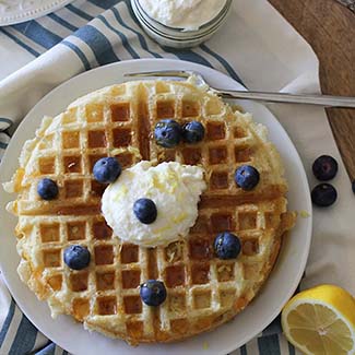 Gluten Free Yeasted Buttermilk Waffles - Red Star® Yeast