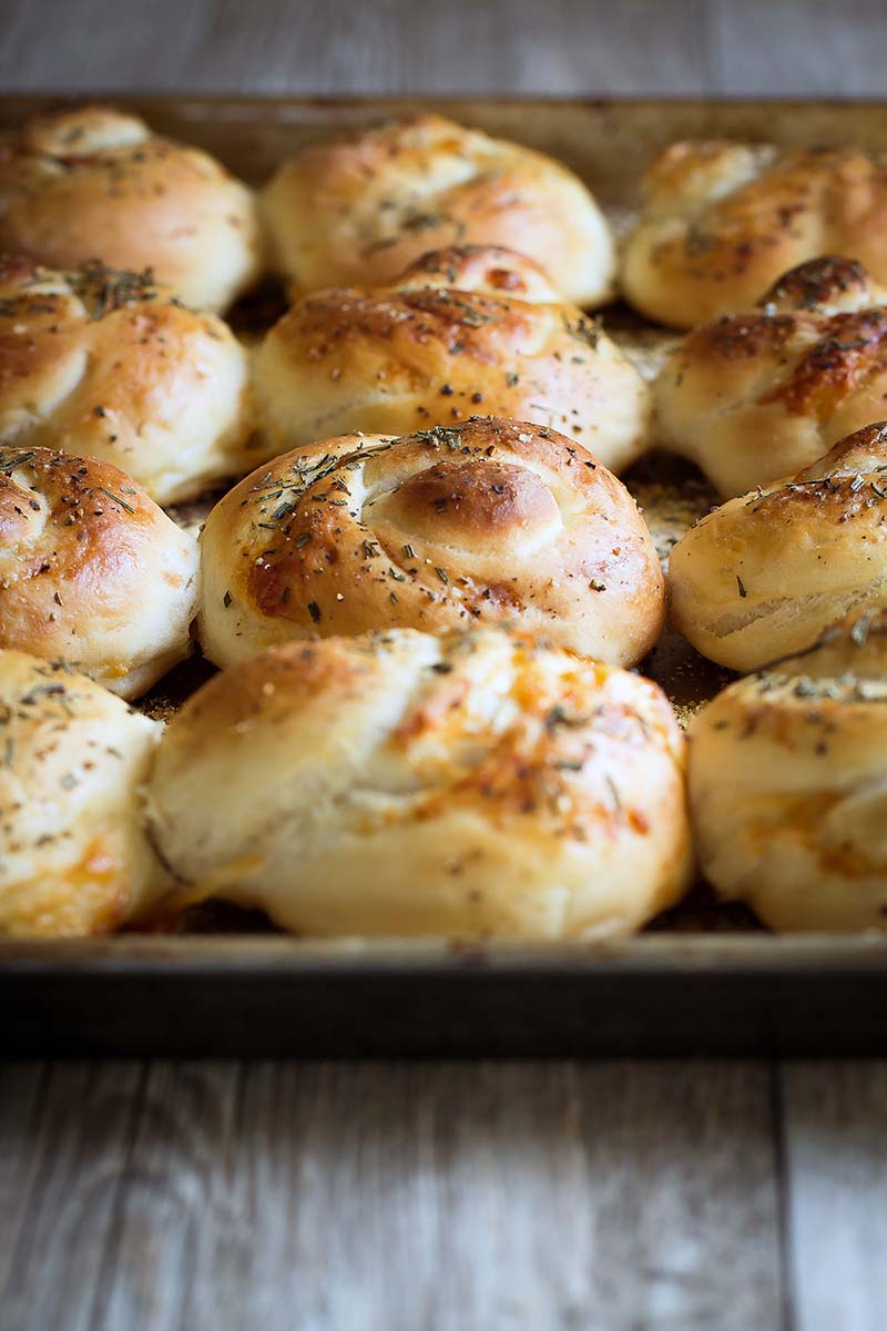 Rosemary and Cheese Dinner Rolls