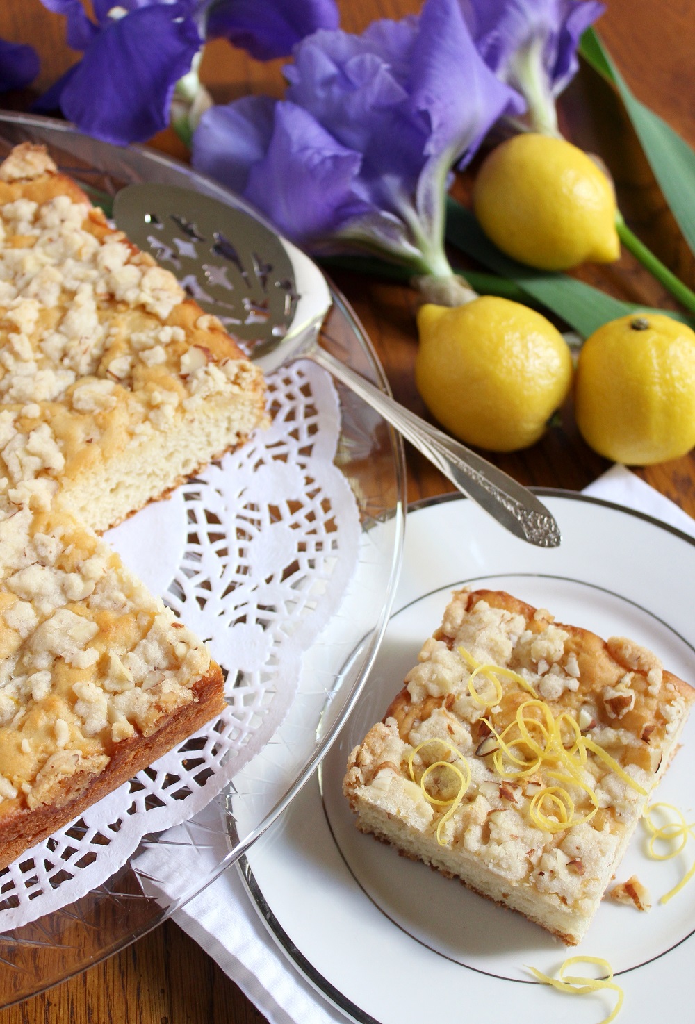 Lemon Crunch Coffee Cake