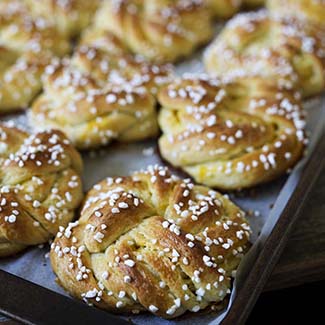 Swedish Orange Sweet Buns - Red Star® Yeast