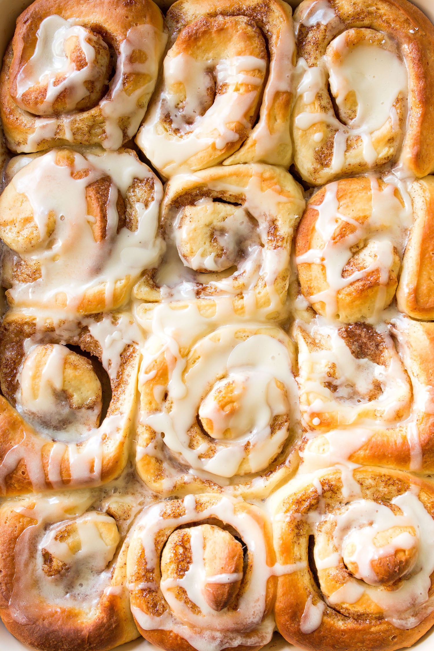 Overnight Maple Cinnamon Rolls