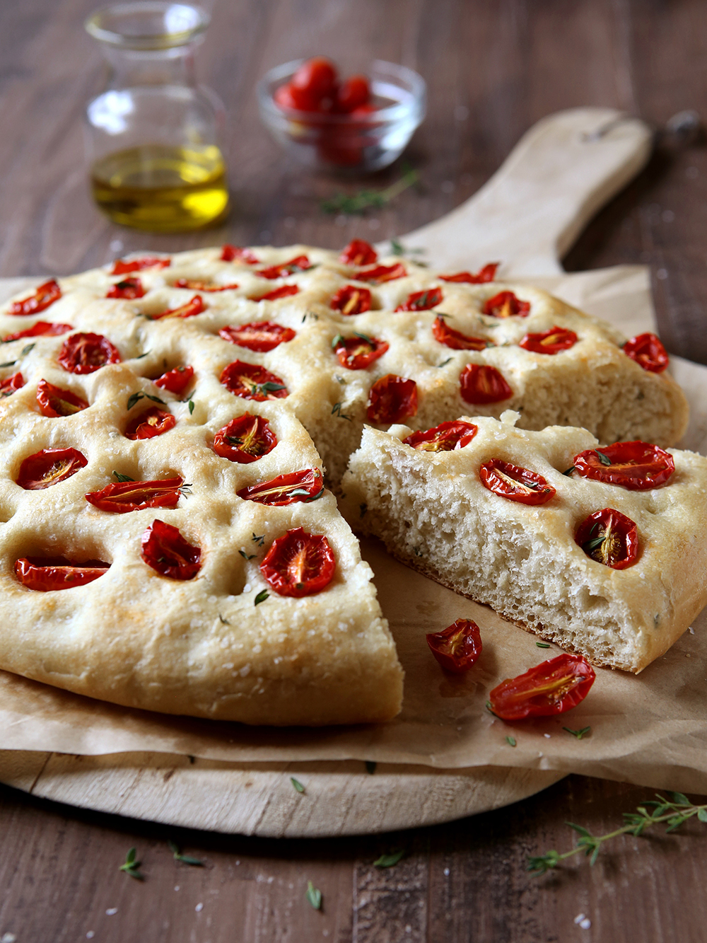 Roasted Tomato Focaccia