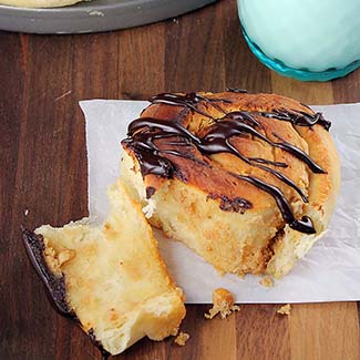 Peanut Butter Sweet Rolls with Chocolate Drizzle - Red Star® Yeast