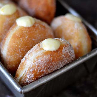 Meyer Lemon Cream Doughnuts - Red Star® Yeast
