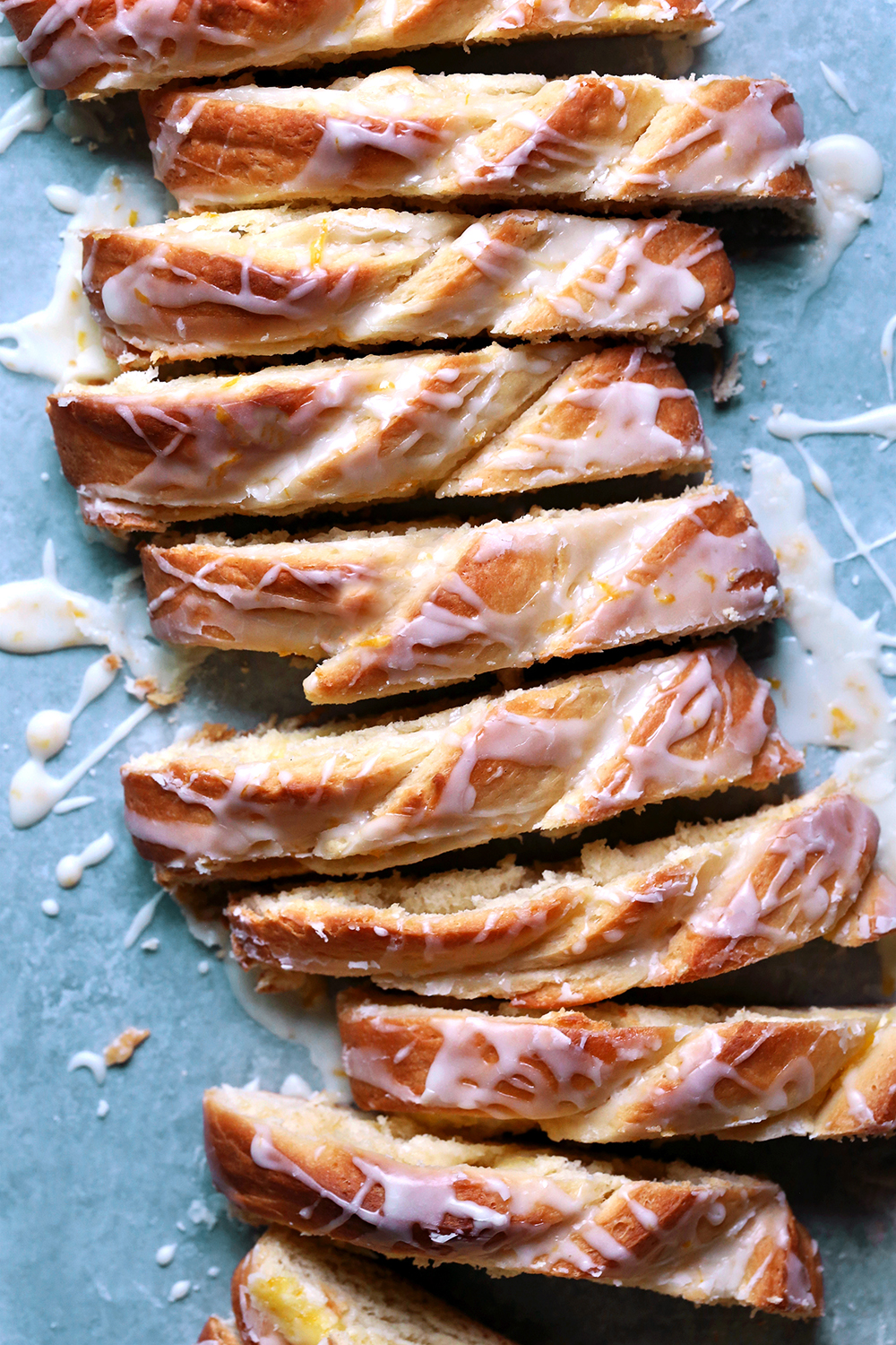 Meyer Lemon Danish Braid