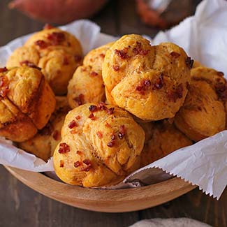 Gluten Free Sweet Potato Pull Apart Rolls Recipe
