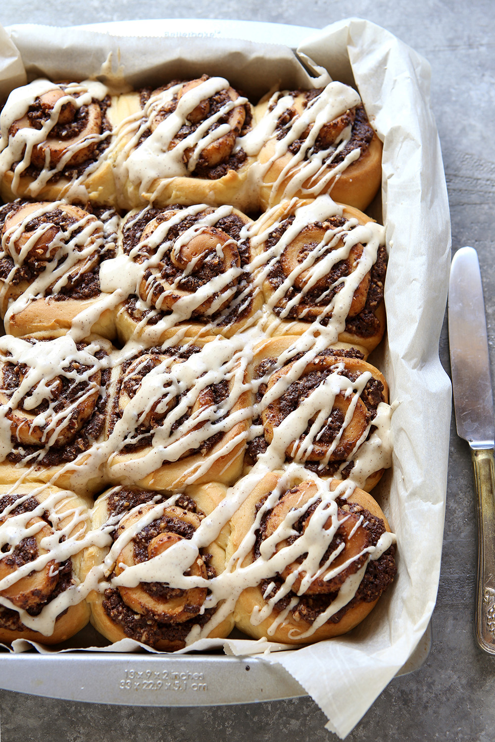 Chocolate Hazelnut Sweet Rolls