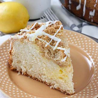 Cream Cheese Swirled Lemon Coffee Cake - Red Star® Yeast