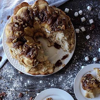 Roasted Sweet Potato Monkey Bread - Red Star® Yeast