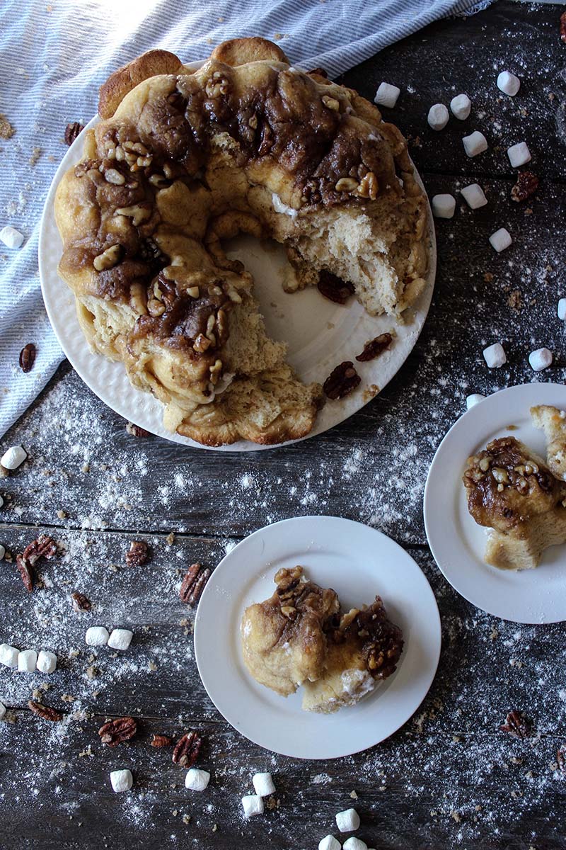 Roasted Sweet Potato Monkey Bread