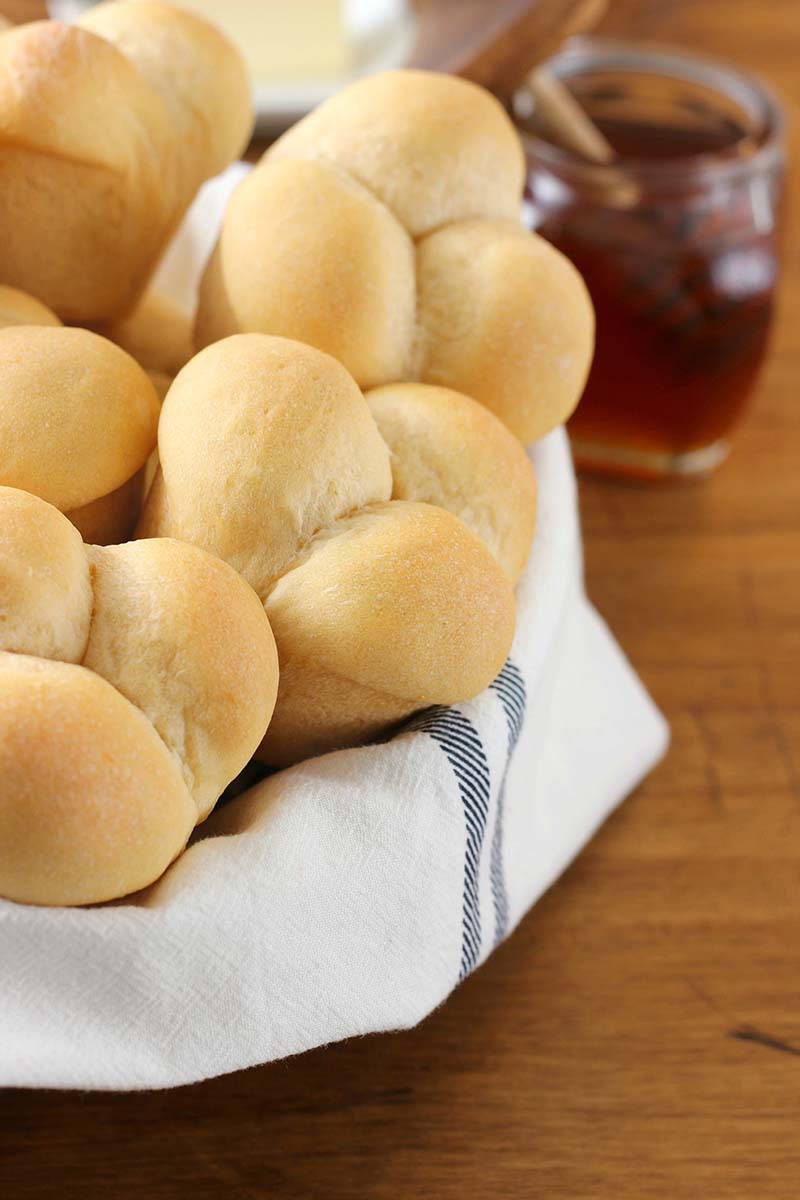 Sweet Potato Cloverleaf Rolls