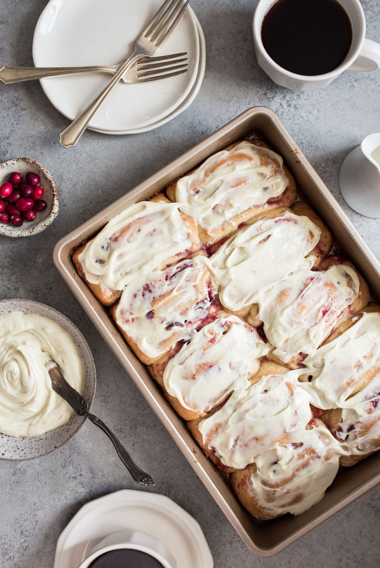 Cranberry Orange Sweet Rolls