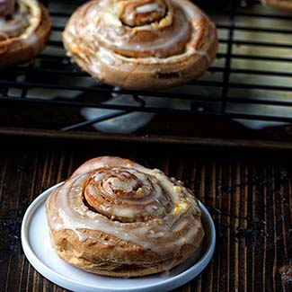 Gingerbread Orange Brioche Buns - Red Star® Yeast