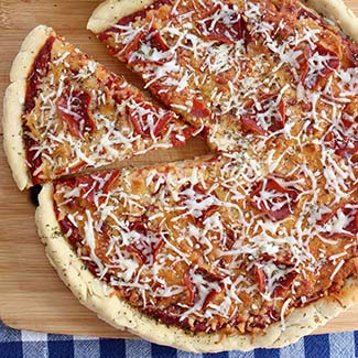 Homemade Gluten Free Pizza