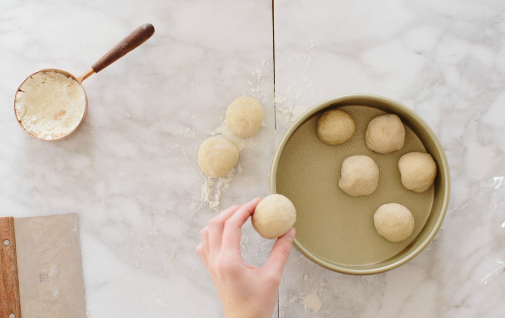 Whole Wheat Pull Apart Dinner Rolls