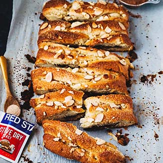 Chocolate Vegan Danish Braid - Red Star® Yeast