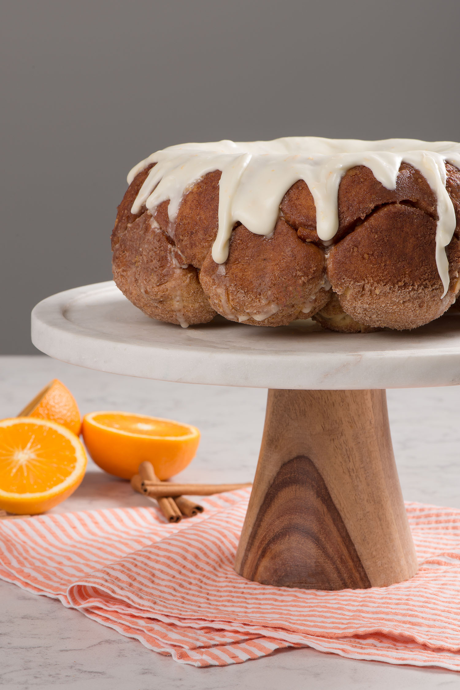 Orange Almond Bubble Loaf