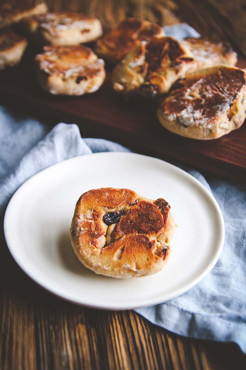 Fruit and Nut Muesli Bread Rounds