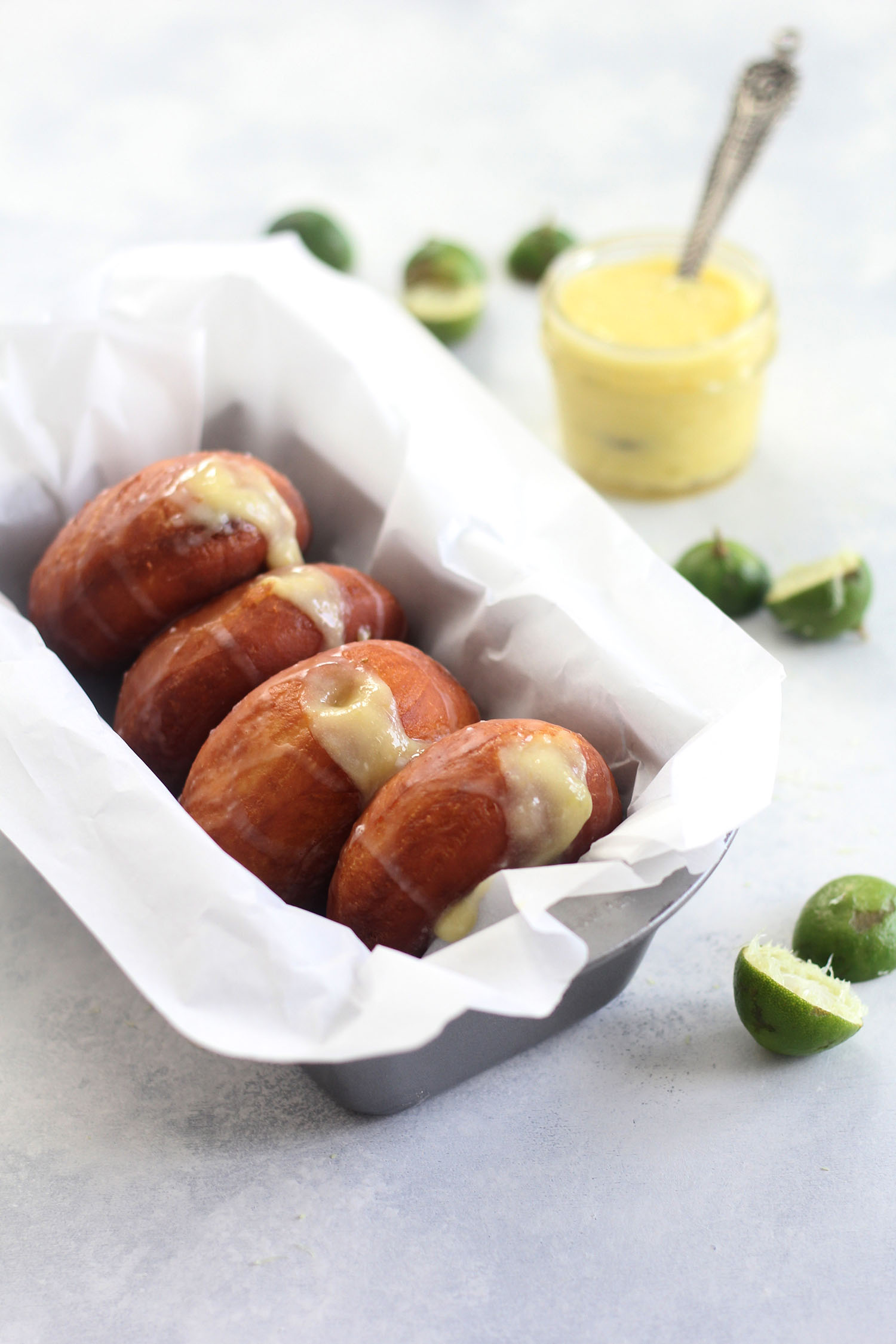 Key Lime Doughnuts